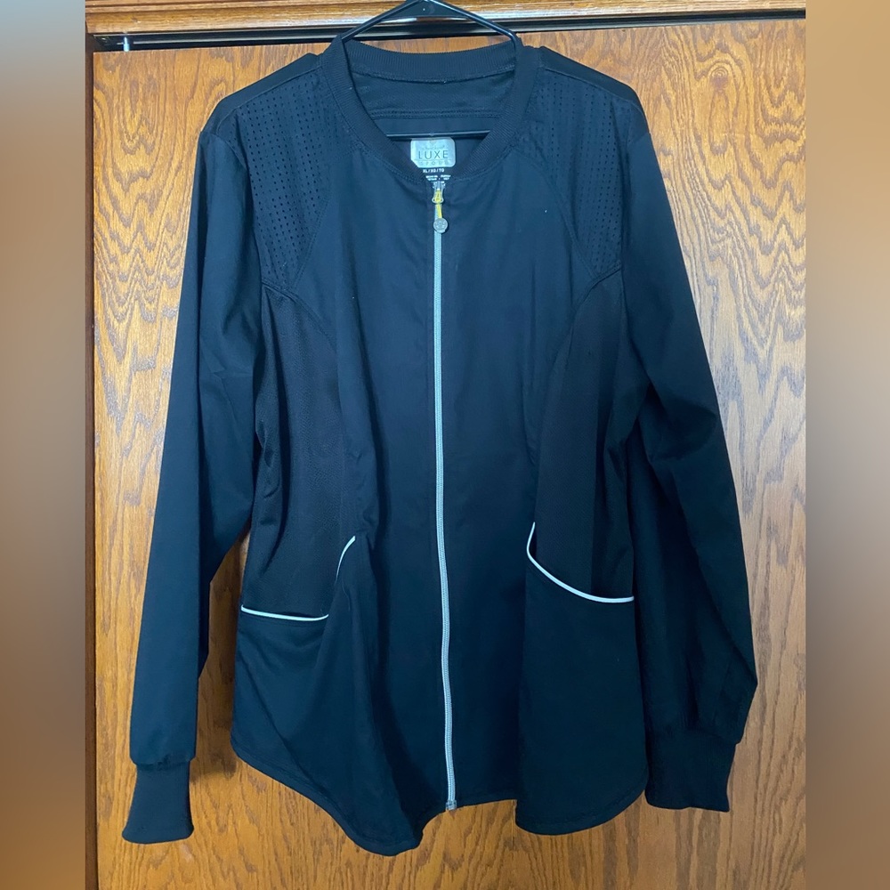 Cherokee Luxe Scrub Jacket
